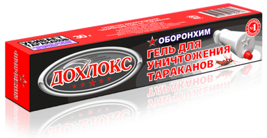 Гель шприц для уничтожения тараканов Дохлокс Панацея 30 г