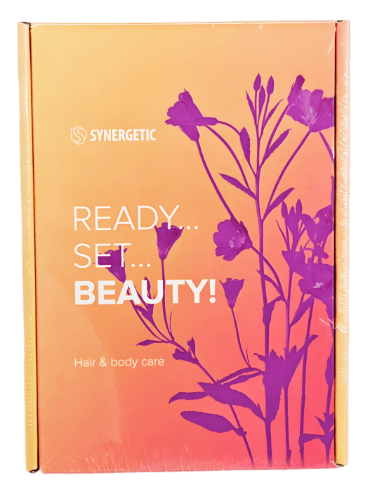 Подарочный набор Гель для душа 380 мл + крем для рук и тела 380 мл SYNERGETIC Beauty Set 2.2