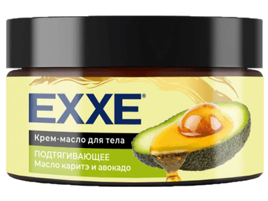 Крем-масло для тела 250 мл "EXXE" подтягивающее, Масло каритэ и авокадо Крем-масло для тела 250 мл "EXXE" подтягивающее, Масло каритэ и авокадо