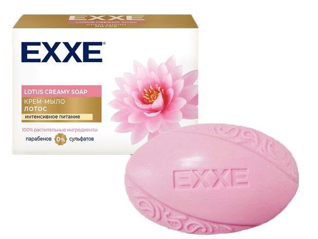 Косметическое крем-мыло 90 гр "EXXE", Лотос Косметическое крем-мыло 90 гр "EXXE", Лотос