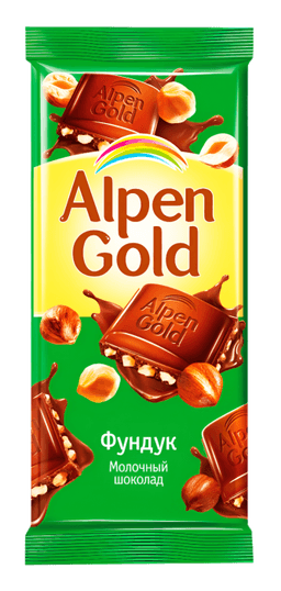 Шоколад "Alpen Gold" 80г, фундук Шоколад "Alpen Gold" 80г, фундук