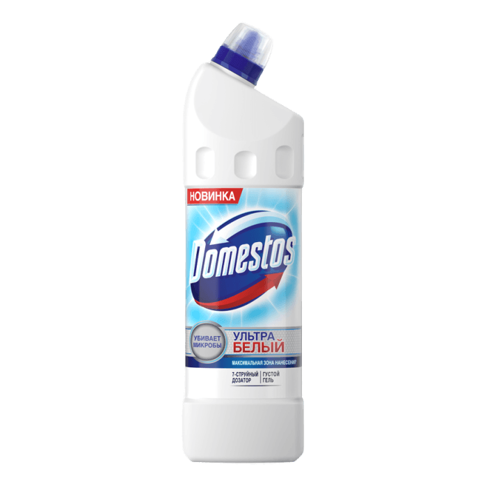 Чистящее средство 1 л "Domestos", Ультра белый Чистящее средство 1 л "Domestos", Ультра белый