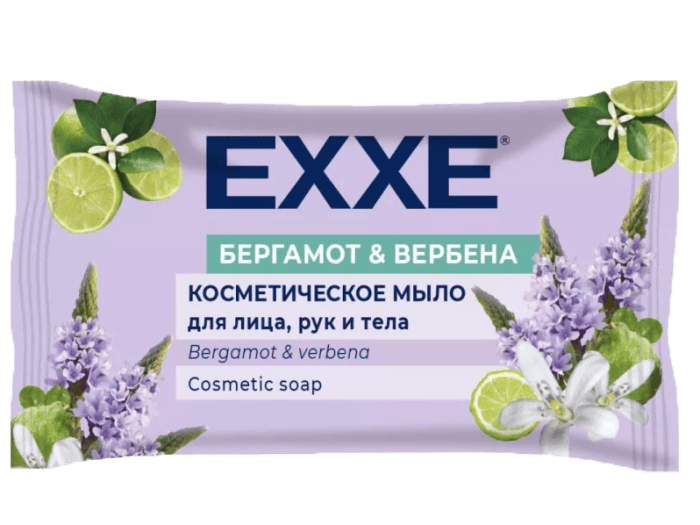Косметическое мыло 75 гр "EXXE" Бергамот и вербена Косметическое мыло 75 гр "EXXE" Бергамот и вербена